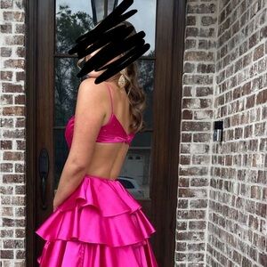 Elegant Pink Prom Dress
